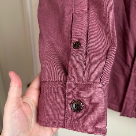 Untuckit Red Ziraldo Flannel Quilted Lined ButtonDown Shirt Jacket/Shacket NWT M - Picture 7 of 15